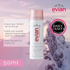Beauty Bar Evian brumisateur facial spray